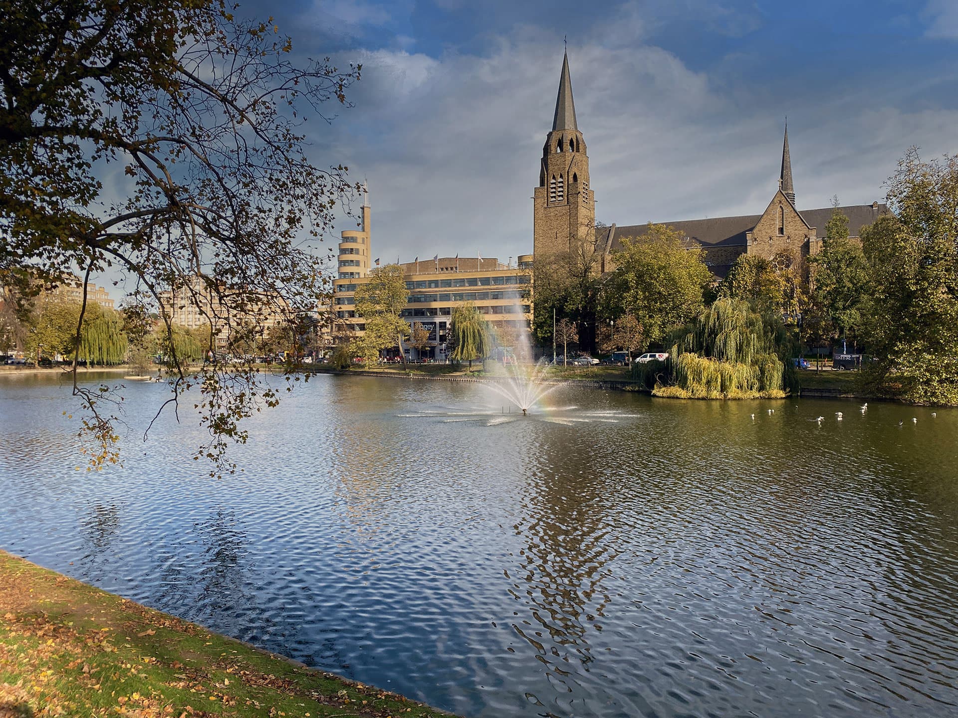 Ixelles (Elsene) neighborhood in Brussels